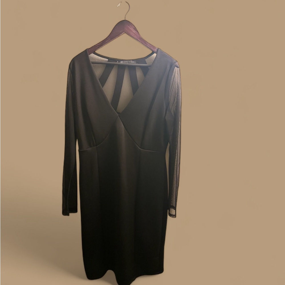 🇺🇸FASHION TO FIGURE BLACK DRESS